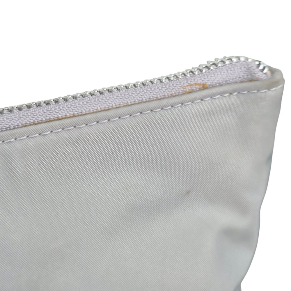 Kate Spade New York Chelsea Grey Nylon Large Tote Bag Shoulder Bag Zip Top FLAWS - Picture 7 of 10
